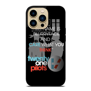 TWENTY ONE PILOTS SHOOT LYRICS iPhone 14 Pro Max Case Cover