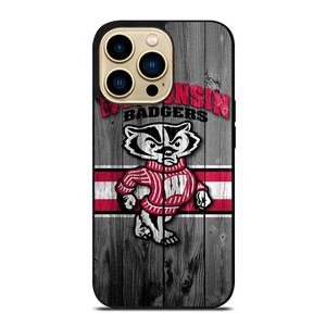 WISCONSIN BADGERS LOGO iPhone 14 Pro Max Case Cover