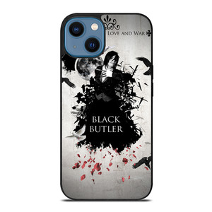 BLACK BUTLER LOVE AND WAR iPhone 14 Case Cover BLACK BUTLER LOVE AND WAR iPhone 14 Case Cover