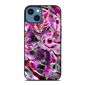 BLACK GOKU SS ROSE DRAGON BALL iPhone 14 Case Cover