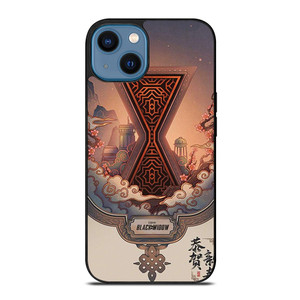 BLACK WIDOW LOGO ETERNAL iPhone 14 Case Cover BLACK WIDOW LOGO ETERNAL iPhone 14 Case Cover