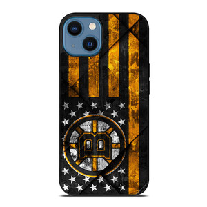 BOSTON BRUINS BLACK AND GOLD iPhone 14 Case Cover