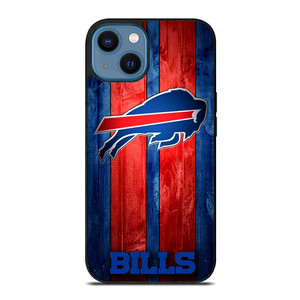 BUFFALO BILLS WOODEN iPhone 14 Case Cover BUFFALO BILLS WOODEN iPhone 14 Case Cover