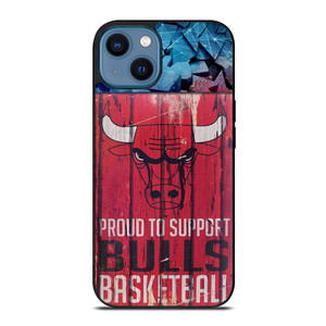 CHICAGO BULLS PROUD iPhone 14 Case Cover CHICAGO BULLS PROUD iPhone 14 Case Cover
