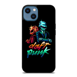 DAFT PUNK 8 BIT iPhone 14 Case Cover