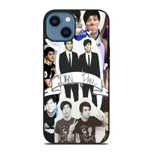 DAN AND PHIL COLLAGE iPhone 14 Case Cover DAN AND PHIL COLLAGE iPhone 14 Case Cover