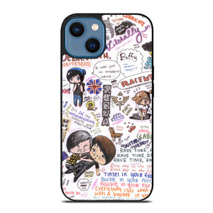 DAN AND PHIL QUOTES iPhone 14 Case Cover DAN AND PHIL QUOTES iPhone 14 Case Cover