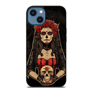 DAY OF THE DEAD ART iPhone 14 Case Cover DAY OF THE DEAD ART iPhone 14 Case Cover