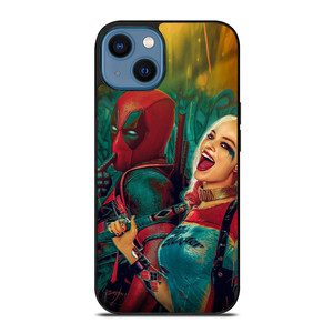 DEADPOOL HARLEY QUINN 1 iPhone 14 Case Cover