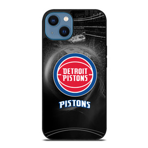 DETROIT PISTONS NBA LOGO iPhone 14 Case Cover
