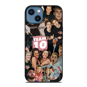 DOBRE BROTHERS TEAM 10 COLLAGE iPhone 14 Case Cover DOBRE BROTHERS TEAM 10 COLLAGE iPhone 14 Case Cover