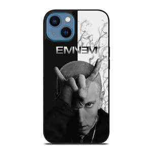 EMINEM RAPPER BLACK WHITE iPhone 14 Case Cover