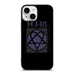 HIM BAND ROSE LOGO iPhone 13 Mini Case Cover HIM BAND ROSE LOGO iPhone 13 Mini Case Cover