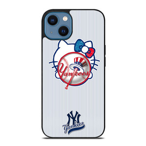 HELLO KITTY NEW YORK YANKEES iPhone 14 Case Cover
