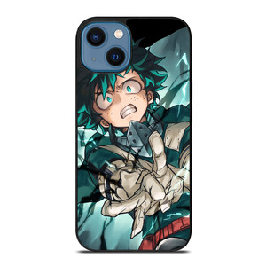 IZUKU MIDORIYA MY HERO ACADEMIA ANIME iPhone 14 Case Cover