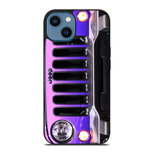 JEEP WRANGLER PURPLE iPhone 14 Case Cover JEEP WRANGLER PURPLE iPhone 14 Case Cover