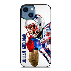 JULIAN EDELMAN PATRIOTS WIDE iPhone 14 Case Cover JULIAN EDELMAN PATRIOTS WIDE iPhone 14 Case Cover