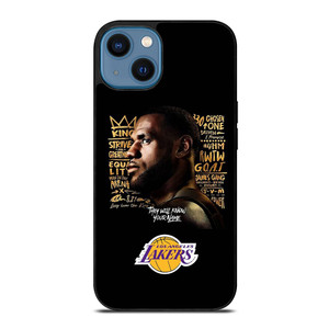 LEBRON JAMES WORD iPhone 14 Case Cover LEBRON JAMES WORD iPhone 14 Case Cover