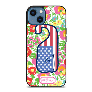 LILLY PULITZER 3 iPhone 14 Case Cover