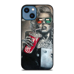 MARILYN MONROE COLA iPhone 14 Case Cover MARILYN MONROE COLA iPhone 14 Case Cover