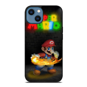 MARIO BROSS FIRE iPhone 14 Case Cover