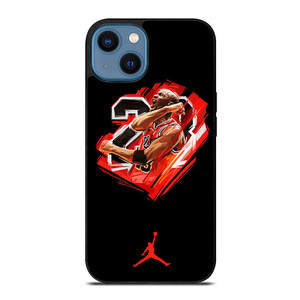 MICHAEL JORDAN LOGO iPhone 14 Case Cover