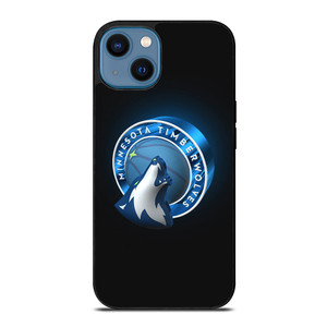 MINNESOTA TIMBERWOLVES 3D LOGO iPhone 14 Case Cover MINNESOTA TIMBERWOLVES 3D LOGO iPhone 14 Case Cover