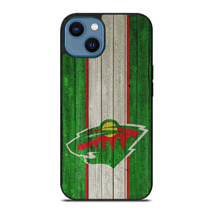 MINNESOTA WILD WOODEN iPhone 14 Case Cover