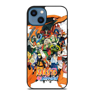 NARUTO ALL CHARACTERS ANIME 3 iPhone 14 Case Cover