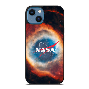 NASA LOGO NEBULA iPhone 14 Case Cover NASA LOGO NEBULA iPhone 14 Case Cover