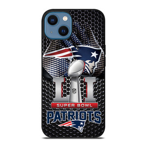 NEW ENGLAND PATRIOTS SUPER BOWL iPhone 14 Case Cover NEW ENGLAND PATRIOTS SUPER BOWL iPhone 14 Case Cover