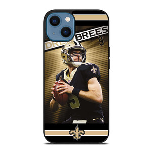 NEW ORLEANS SAINTS DREW BREES 9 iPhone 14 Case Cover NEW ORLEANS SAINTS DREW BREES 9 iPhone 14 Case Cover