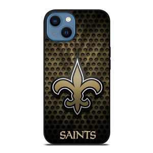NEW ORLEANS SAINTS METAL iPhone 14 Case Cover NEW ORLEANS SAINTS METAL iPhone 14 Case Cover