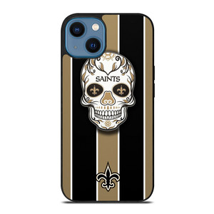 NEW ORLEANS SAINTS SKULL iPhone 14 Case Cover NEW ORLEANS SAINTS SKULL iPhone 14 Case Cover