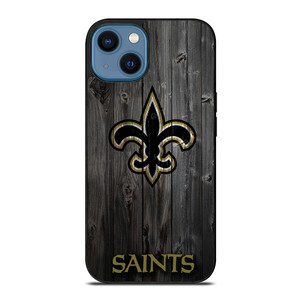 NEW ORLEANS SAINTS WOODEN iPhone 14 Case Cover NEW ORLEANS SAINTS WOODEN iPhone 14 Case Cover