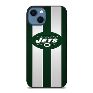 NEW YORK JETS STRIPE iPhone 14 Case Cover
