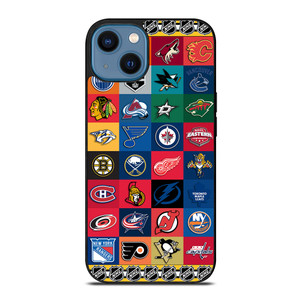 NHL ALL LOGO TEAM iPhone 14 Case Cover NHL ALL LOGO TEAM iPhone 14 Case Cover