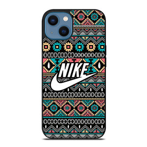 NIKE AZTEC PATTERN 2 iPhone 14 Case Cover