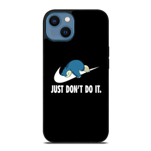 NIKE SNORLAX JUST DONT DO IT iPhone 14 Case Cover