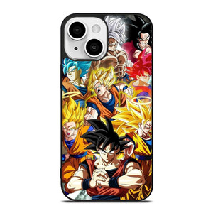 GOKU DRAGON BALL ALL SUPER SAIYAN iPhone 13 Mini Case Cover GOKU DRAGON BALL ALL SUPER SAIYAN iPhone 13 Mini Case Cover