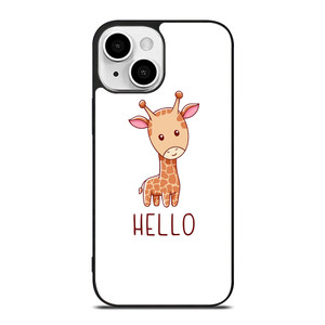 GIRAFFE HELLO iPhone 13 Mini Case Cover