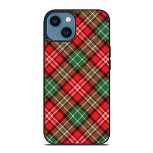 PLAID CHRISTMAS iPhone 14 Case Cover