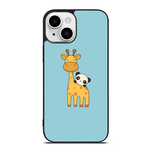 GIRAFFE AND PANDA iPhone 13 Mini Case Cover GIRAFFE AND PANDA iPhone 13 Mini Case Cover