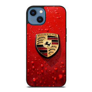 PORSCHE RED iPhone 14 Case Cover