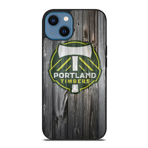 PORTLAND TIMBERS WOODEN iPhone 14 Case Cover