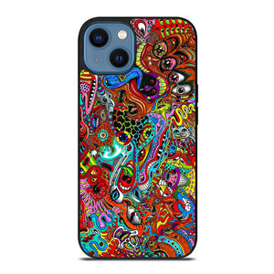PSYCHEDELIC VISUALS iPhone 14 Case Cover