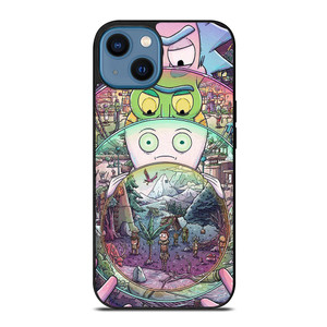 RICK AND MORTY ART 2 iPhone 14 Case Cover