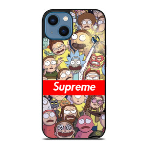 RICK AND MORTY COLLAGE iPhone 14 Case Cover