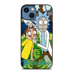 RICK AND MORTY UFO CAR iPhone 14 Case Cover