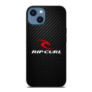 RIPCURL CARBON LOGO iPhone 14 Case Cover
